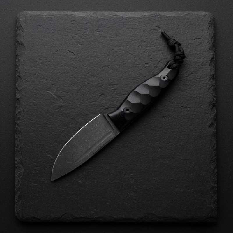 SCK11 CUSTOM HAND MADE 3V STEEL SKINNER KNIFE WITH G10 HANDLE WITH PURE LEATHER SHEATH 0