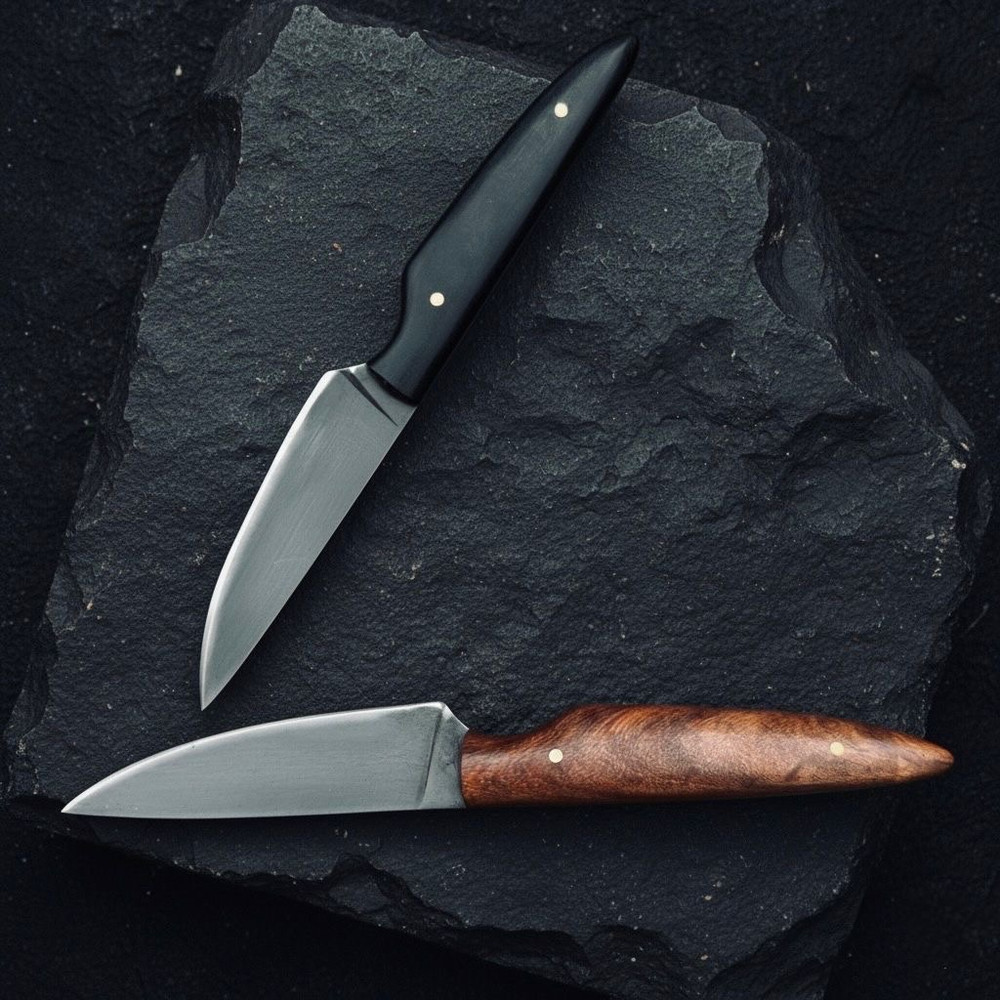 SCK15 CUSTOM HAND MADE 3V STEEL SKINNER KNIFE WITH G10 HANDLE WITH PURE LEATHER SHEATH 0