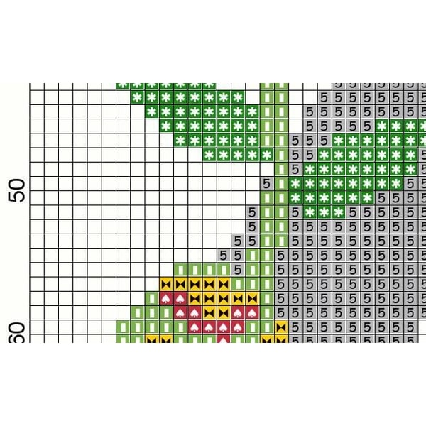 Easter Cross Stitch Pattern Alphabet Cross Stitch Pattern Letter Z Cross Stitch Pattern Designed Fo 1