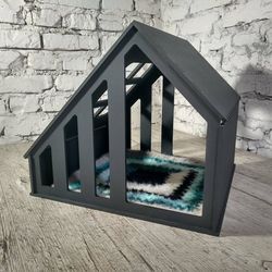 layout for laser cutting a cat house with windows 6mm cdr dxf cnc models laser drawing sketch