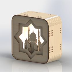 layout for laser a nightlight mosque under 3 mm cdr dxf cnc models laser drawing sketch