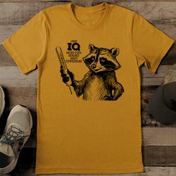 your iq never even reached room temperature tee