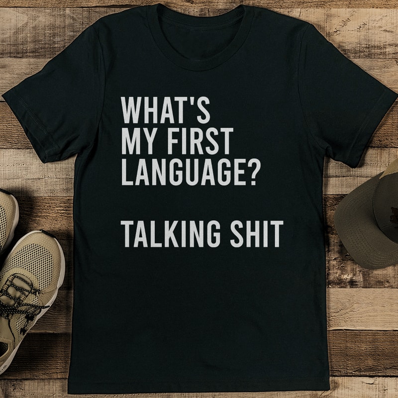 Whats My First Language Talking Sit Tee 2