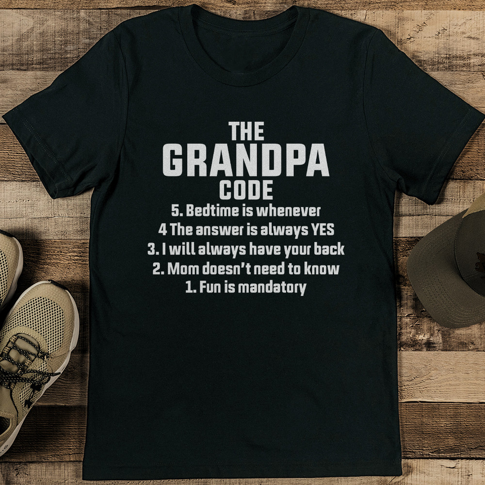 The Grandpa Code Tee 1