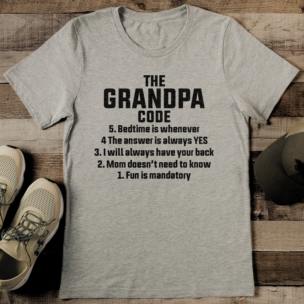 The Grandpa Code Tee 2