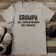 Grumpa Like A Regular Grandpa Only Grumpier Tee 0