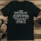 I Read Somewhere That Being Sarcastic Tee 1