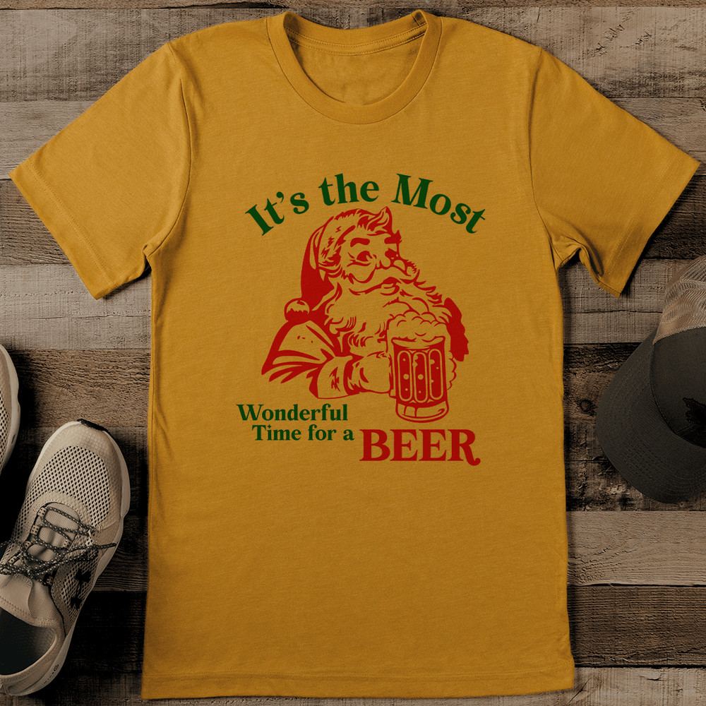 Its The Most Wonderful Time For Beer Tee 0