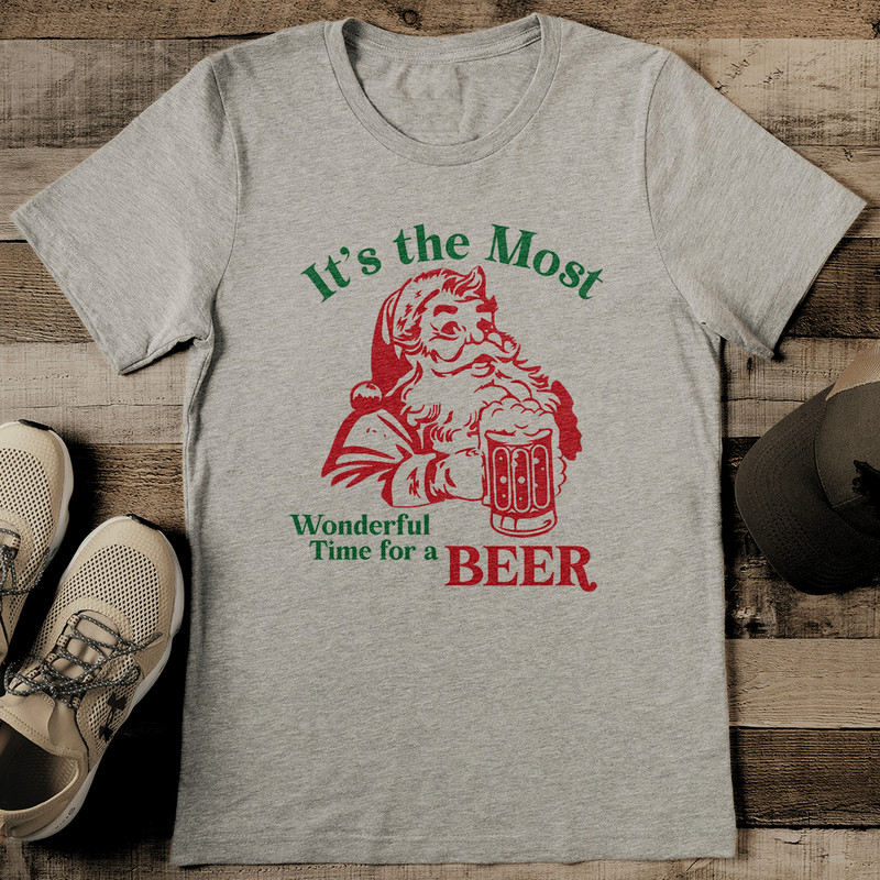 Its The Most Wonderful Time For Beer Tee 2