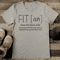 Fit Ish Semi Fit Kind Of Fit Tee 2