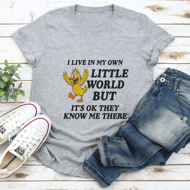 I Live In My Own Little World Tee