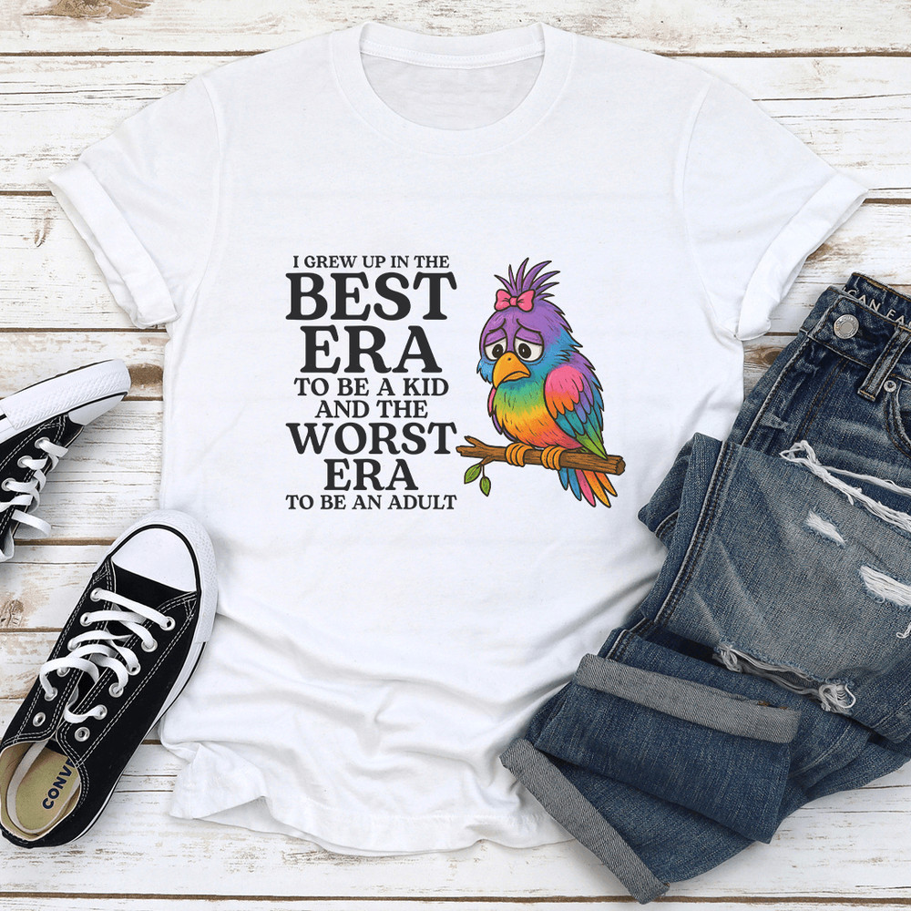 I Grew Up In The Best Era To Be A Kid Tee 0