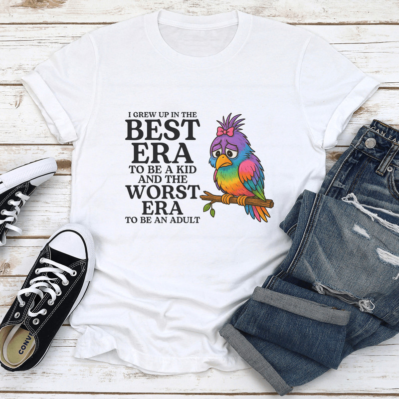 I Grew Up In The Best Era To Be A Kid Tee 0