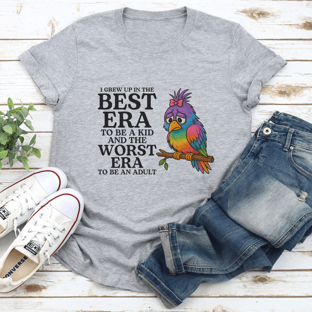 I Grew Up In The Best Era To Be A Kid Tee 1