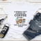 A Woman Cant Survive On Coffee Alone She Also Needs Dogs Tee 1