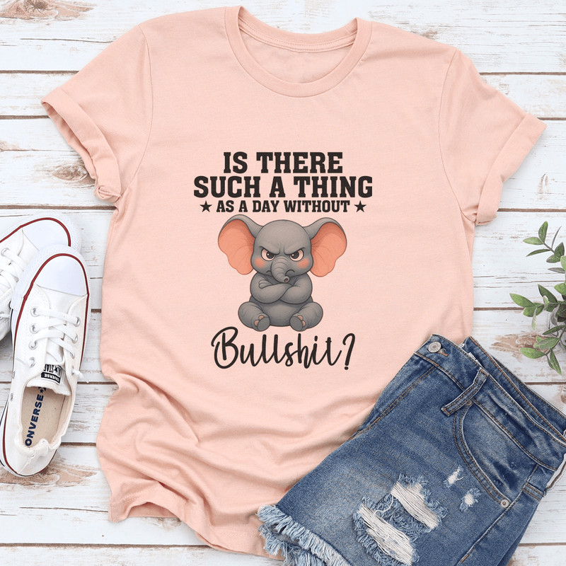 Is There Such A Thing As A Day Without Bullshit Tee 3