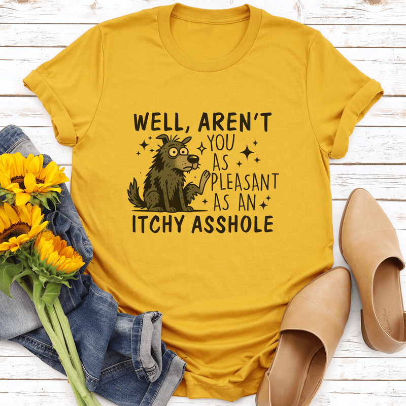 Well Aren't You As Pleasant As An Itchy Asshole Tee