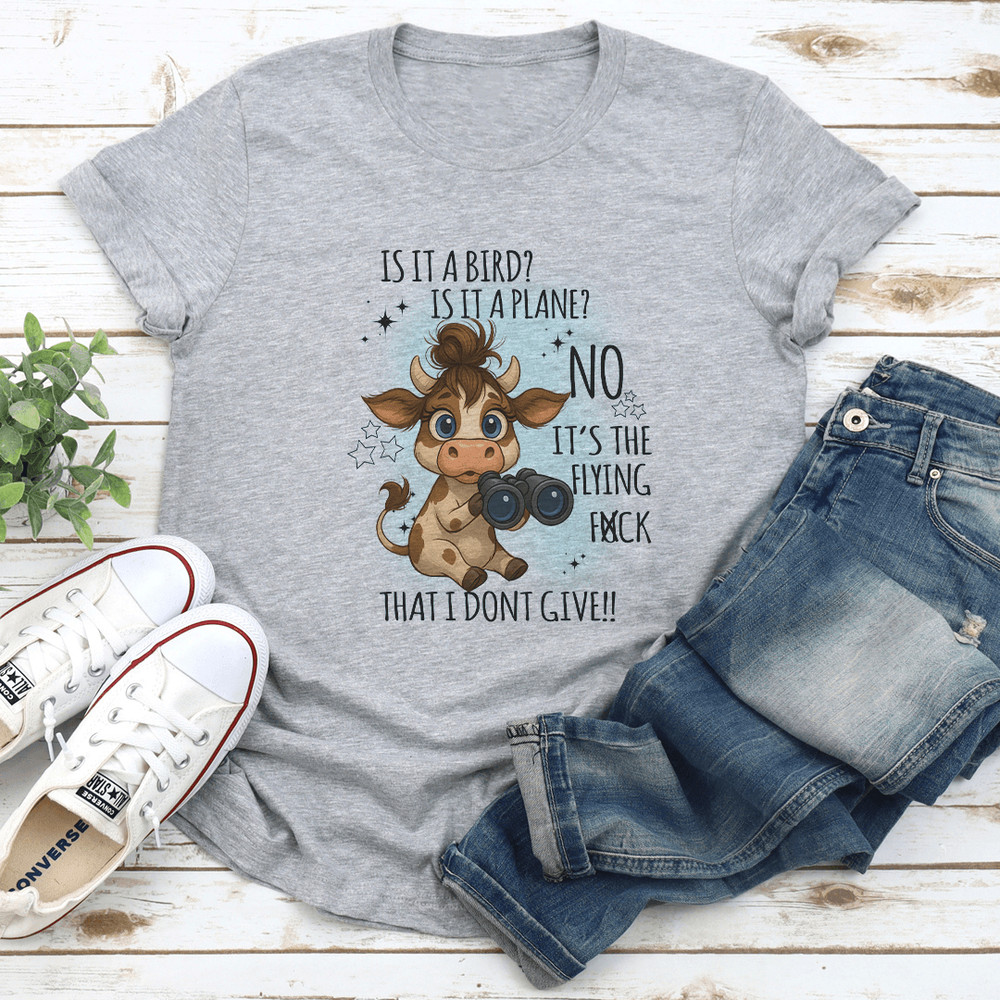 Is It A Bird Is It A Plane No Its The Flying Fck That I Dont Give Tee 0