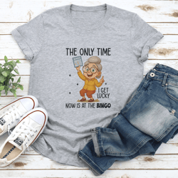 the only time i get lucky now is at the lucky tee