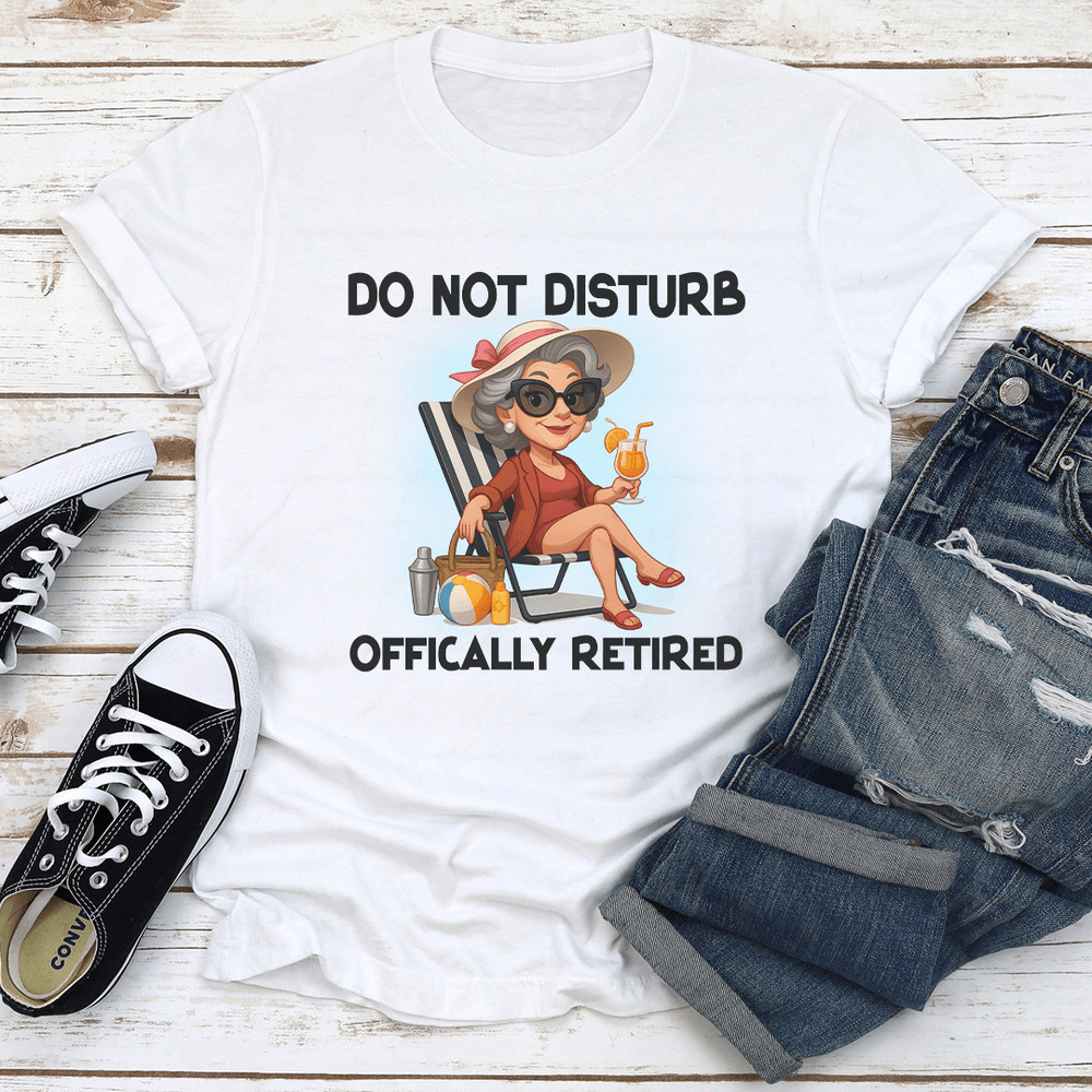 Do Not Disturb Offically Retired Tee 1