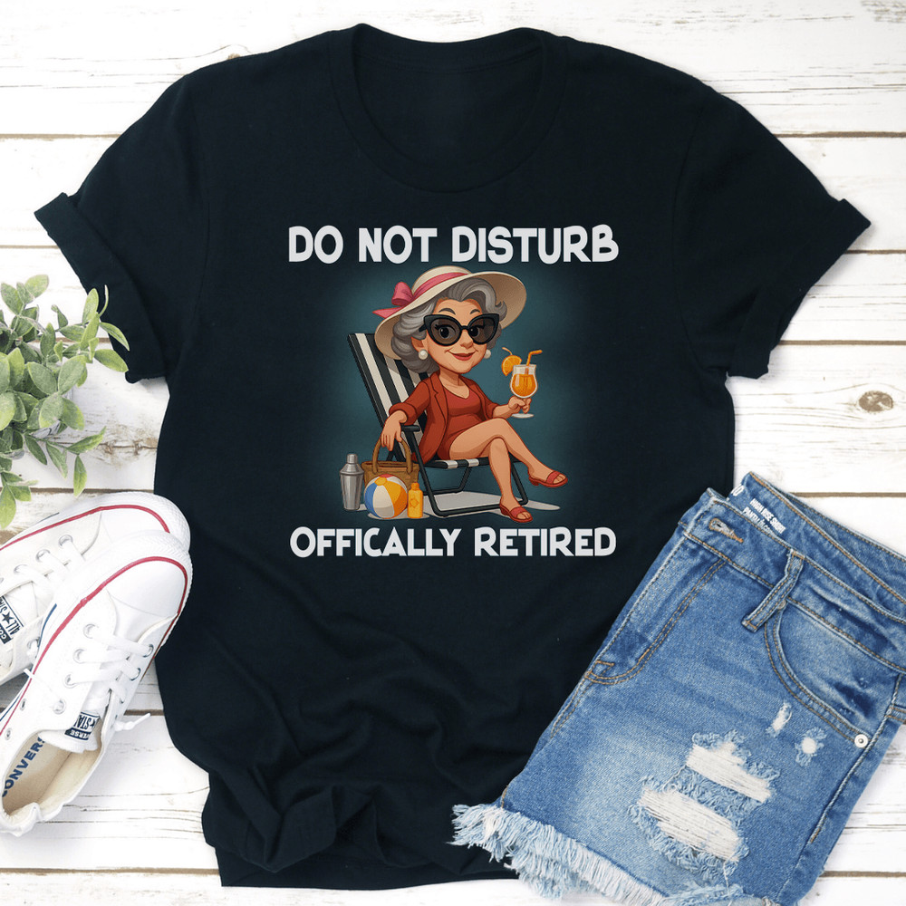 Do Not Disturb Offically Retired Tee 0