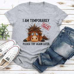 i'm temporarily out of order tee