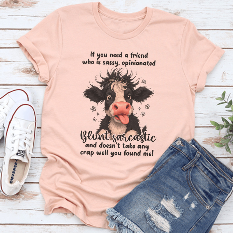 If You Need A Friend Who Is Sassy Tee