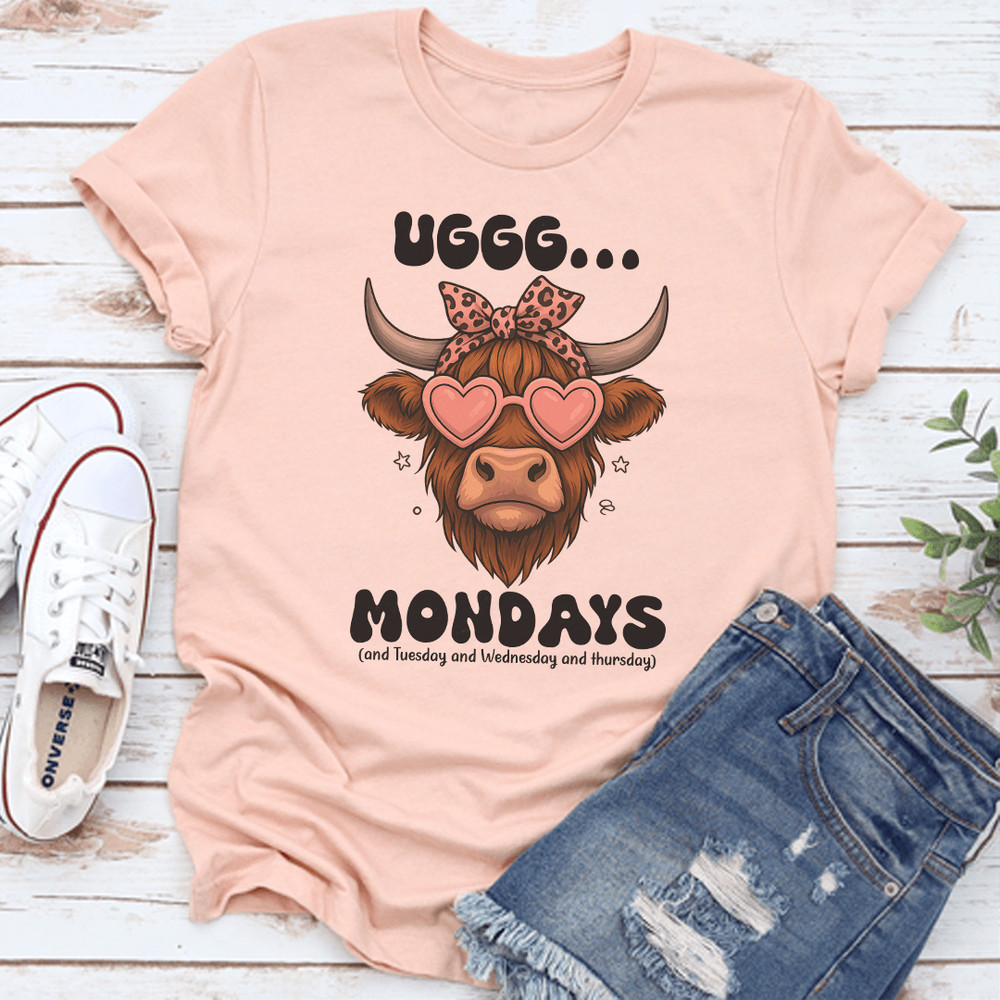 Uggg Mondays And Tuesday Tee 3