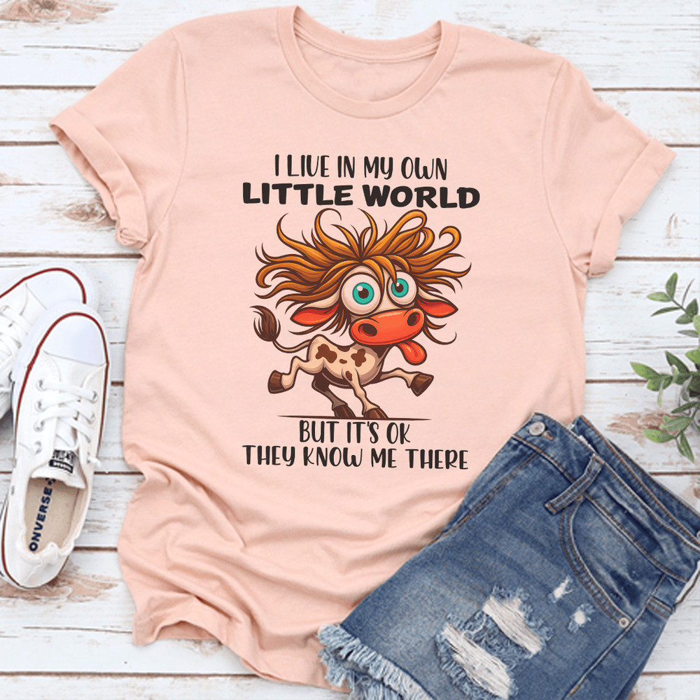 I Live In My Own Little World Tee 0
