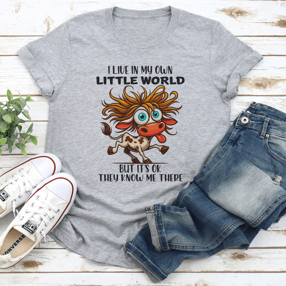 I Live In My Own Little World Tee 2