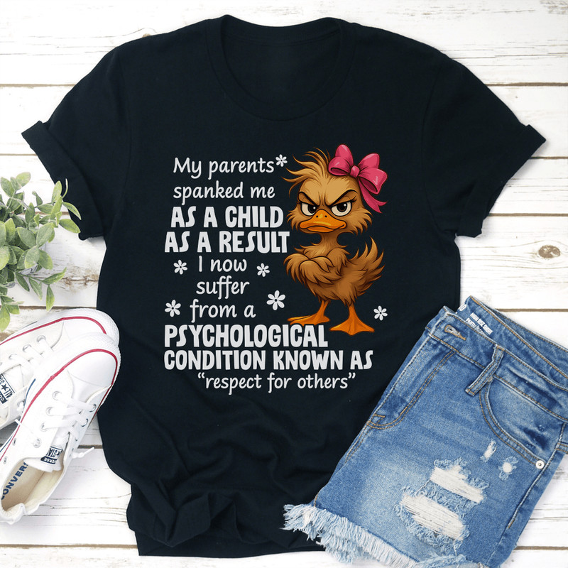 My Parents Spanked Me As A Child Tee 1