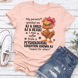 my parents spanked me as a child tee