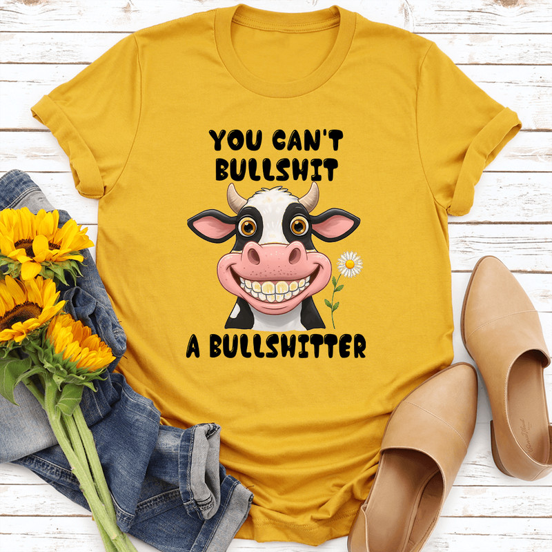 You Cant Bllshit A Bllshitter Tee 0