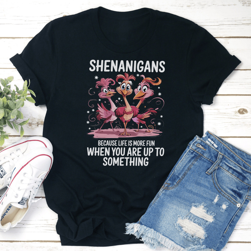 Shenanigans Because Life Is More Fun Tee 2