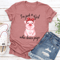 Im Just A Girl Who Love Pigs Tee 1