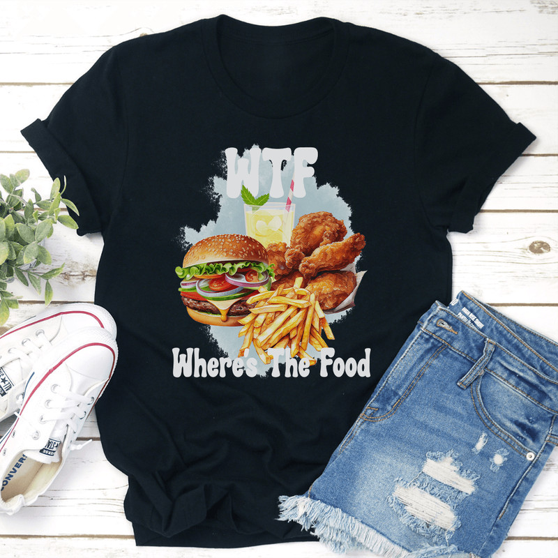 WTF Wheres The Food Tee 3