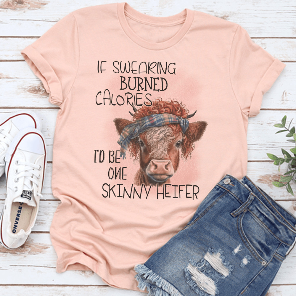 If Swearing Burned Calories Tee 1