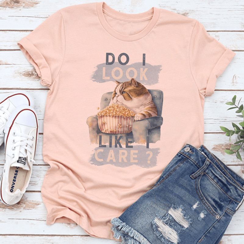 Do I Look Like Care Tee 2