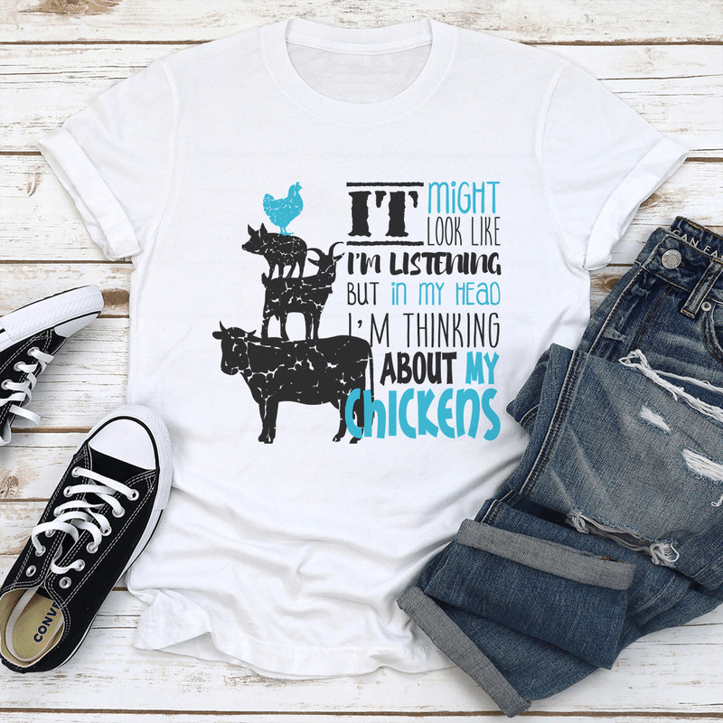 It Might Look Like Im Listening But In My Head Tee 2