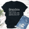 Grandma Like A Mom Only Without The Rules Tee 0