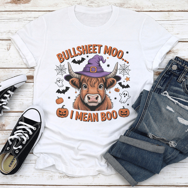 Bullsheet Moo I Mean Boo Tee 2
