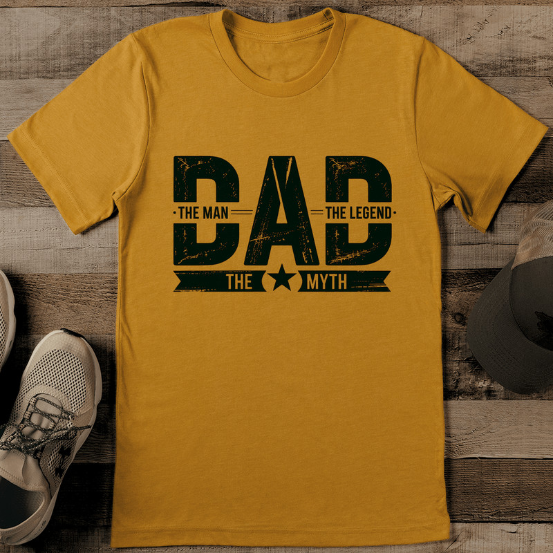 Dad The Myth Tee 0