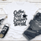 Coffee First Then Conquer The World Tee 2