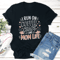 I Run On Coffee Chaos And Mom Life Tee 1