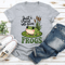 Just A Girl Who Loves Frogs Tee 3