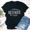 I Swear Because I Care Tee 1