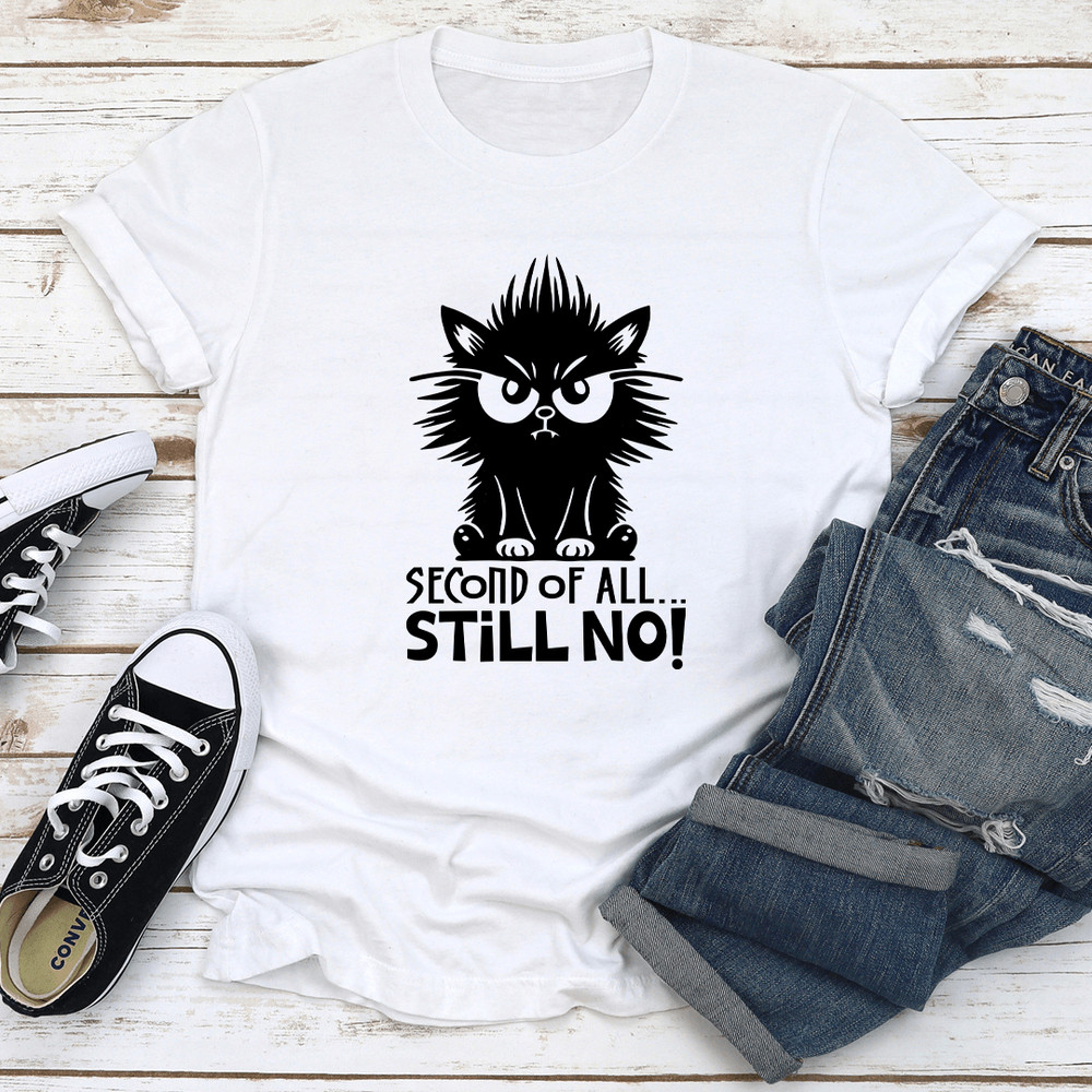 Second Of All Still No Tee 1