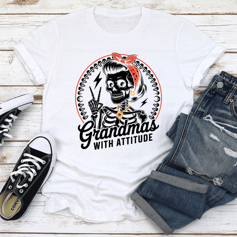 Grandmas With A Attitude Tee 0