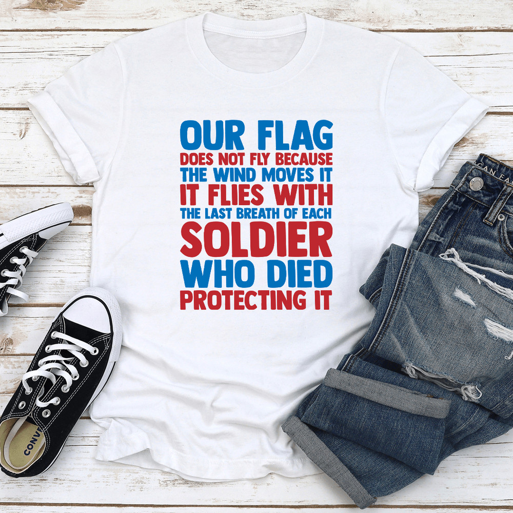 Our Flag Does Not Fly Tee 2
