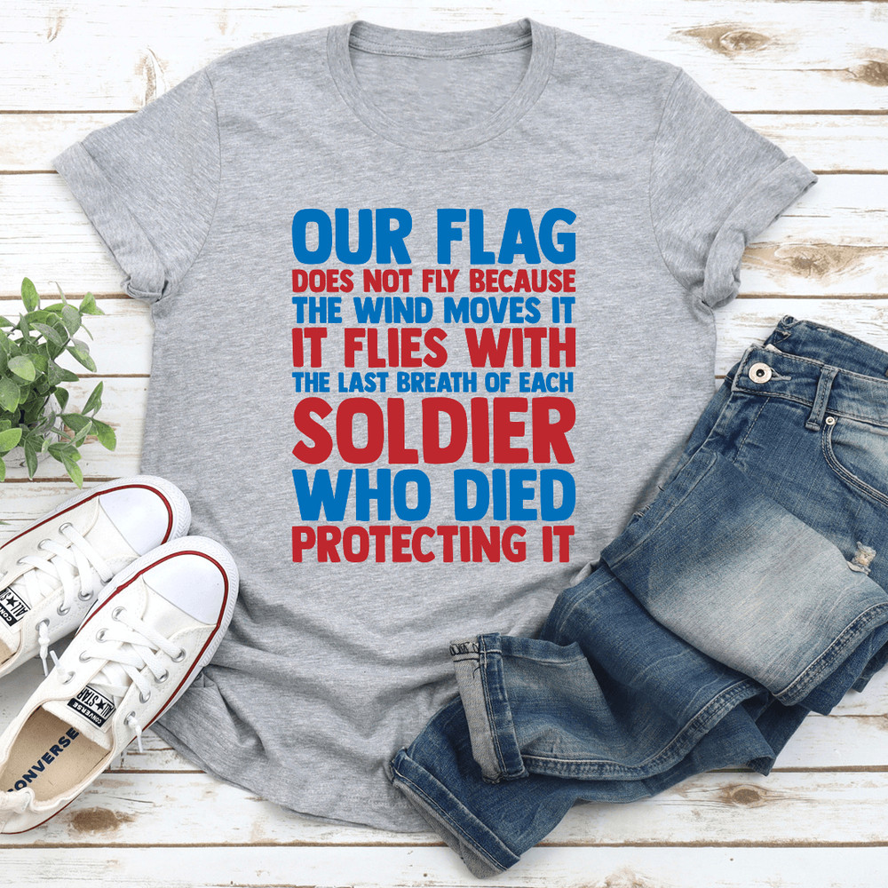 Our Flag Does Not Fly Tee 3